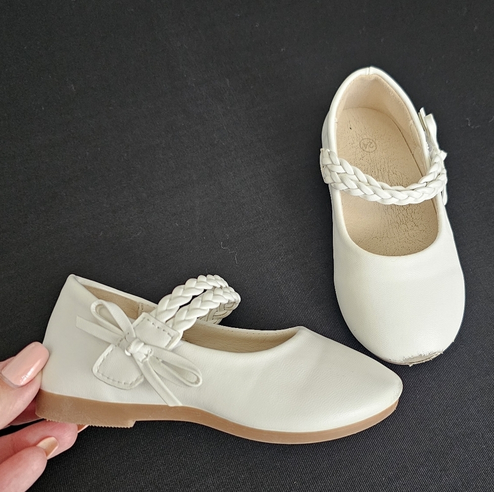 Girls Toddler Wedding Dress Shoes - Picture 2 of 4